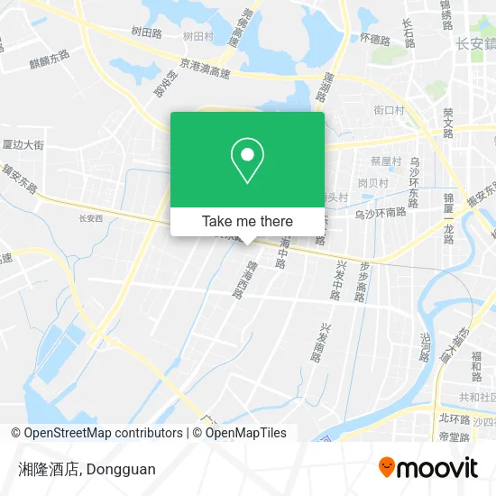 湘隆酒店 map