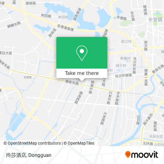 尚莎酒店 map