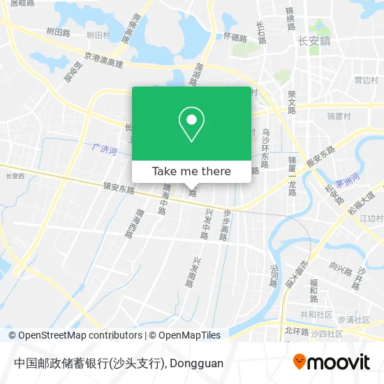 中国邮政储蓄银行(沙头支行) map