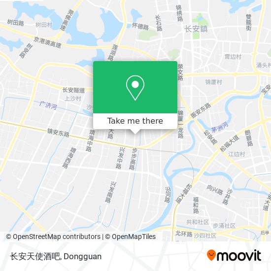 长安天使酒吧 map