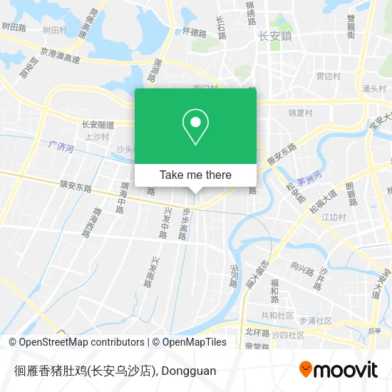 徊雁香猪肚鸡(长安乌沙店) map