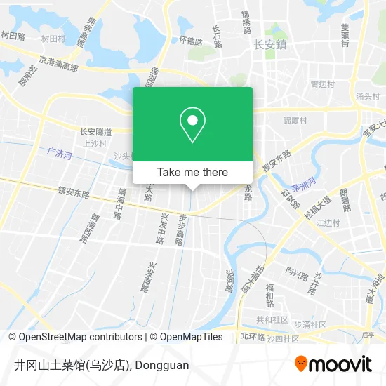 井冈山土菜馆(乌沙店) map