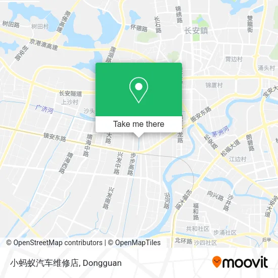 小蚂蚁汽车维修店 map