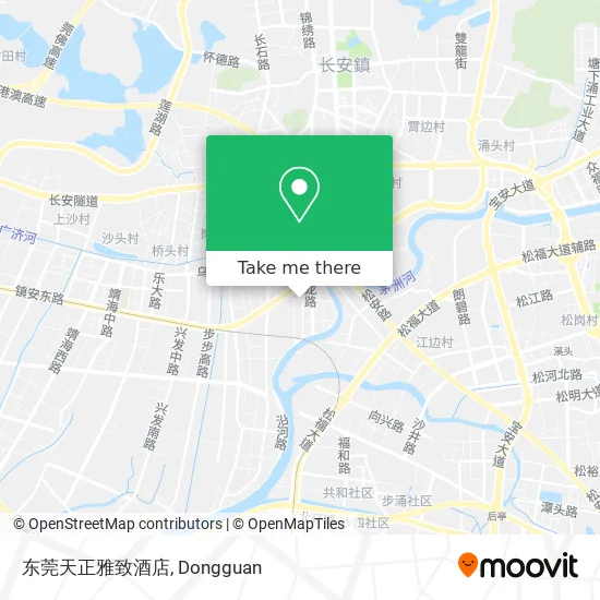 东莞天正雅致酒店 map