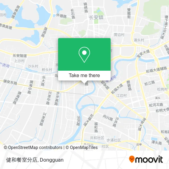 健和餐室分店 map