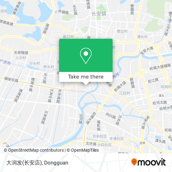 大润发(长安店) map