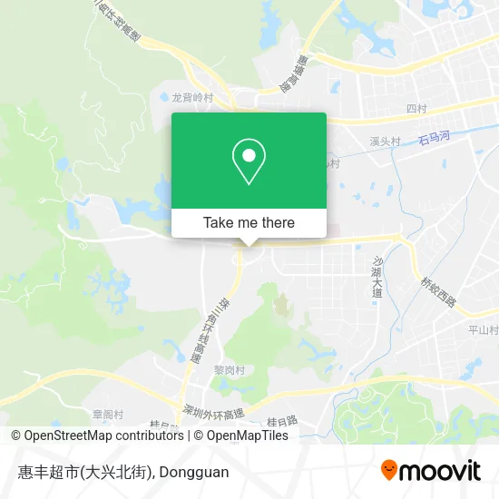 惠丰超市(大兴北街) map