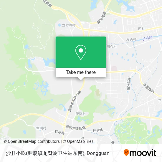 沙县小吃(塘厦镇龙背岭卫生站东南) map