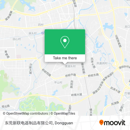 东莞新联电器制品有限公司 map