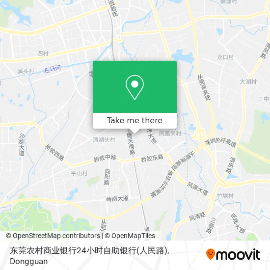 东莞农村商业银行24小时自助银行(人民路) map