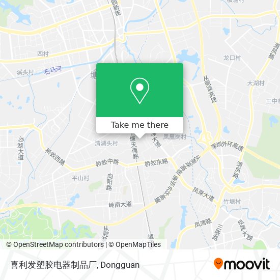 喜利发塑胶电器制品厂 map