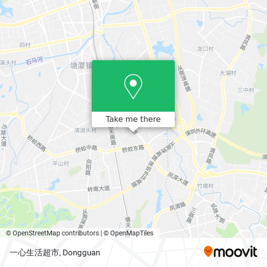 一心生活超市 map