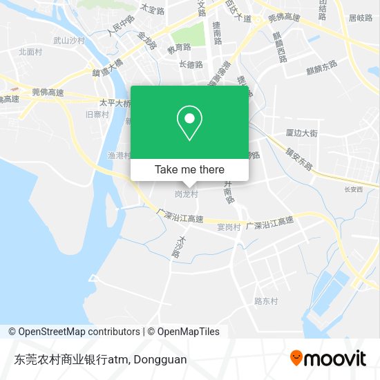 东莞农村商业银行atm map
