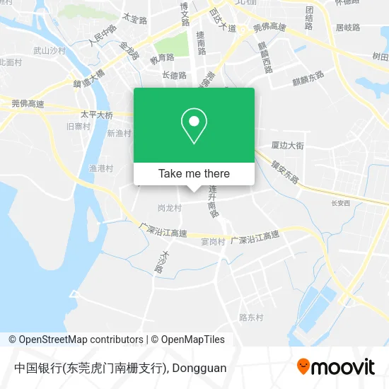 中国银行(东莞虎门南栅支行) map