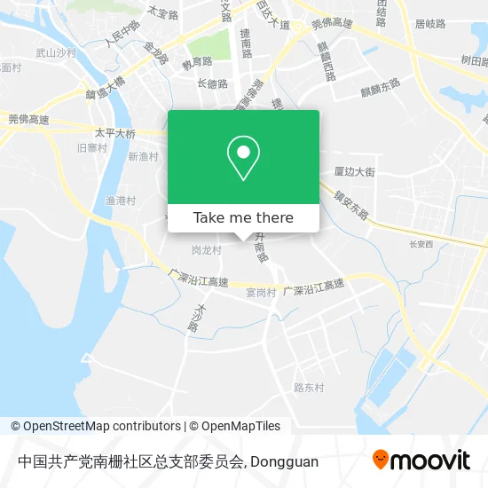 中国共产党南栅社区总支部委员会 map
