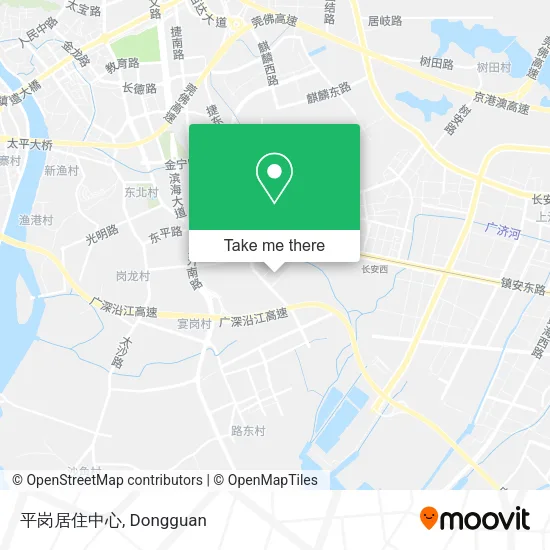 平岗居住中心 map