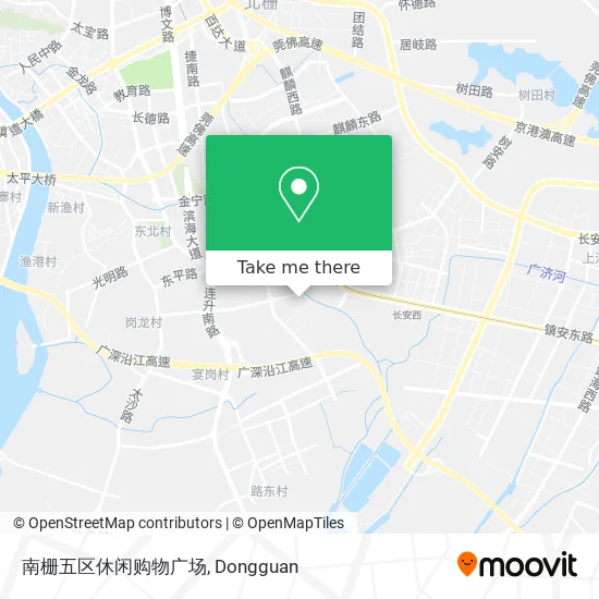 南栅五区休闲购物广场 map