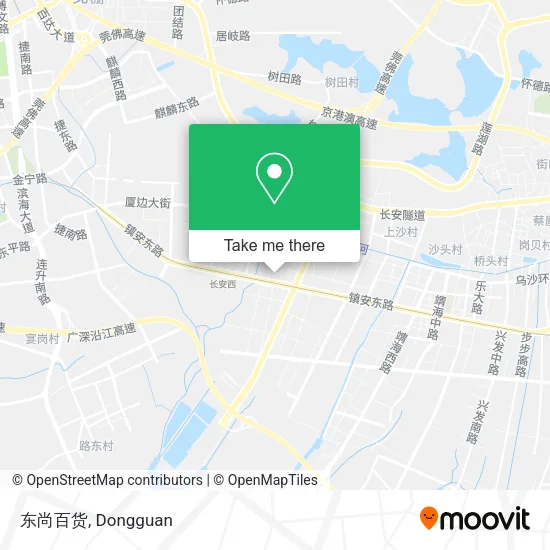 东尚百货 map