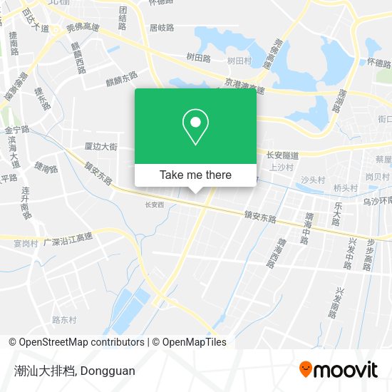 潮汕大排档 map