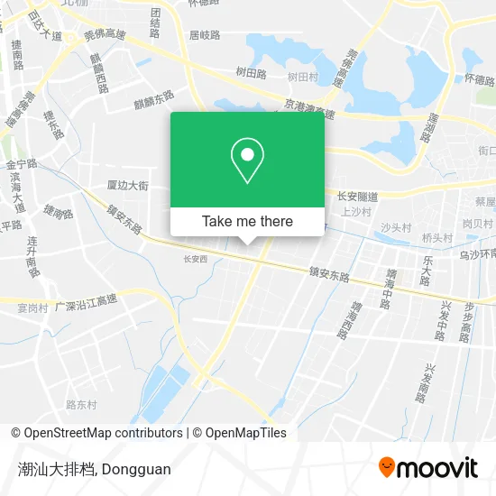 潮汕大排档 map