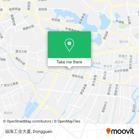 福海工业大厦 map