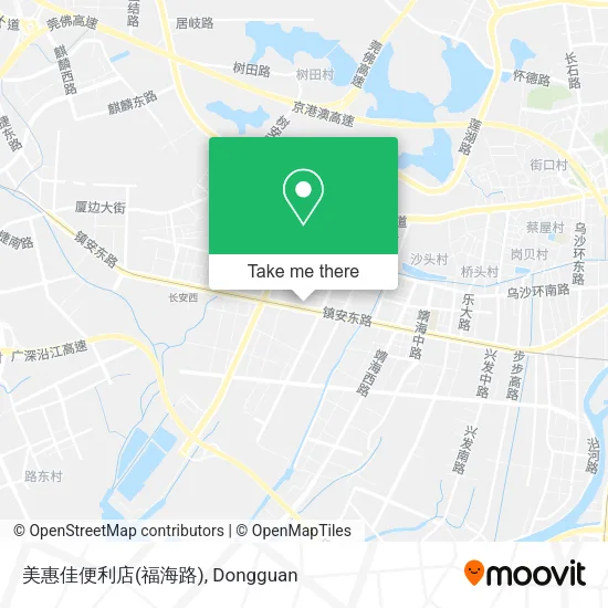美惠佳便利店(福海路) map