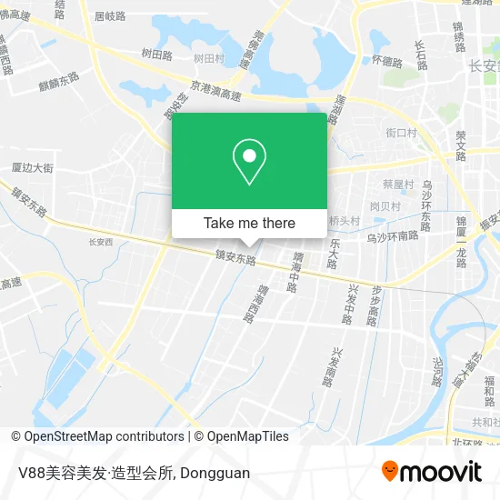 V88美容美发·造型会所 map