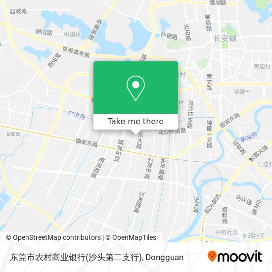 东莞市农村商业银行(沙头第二支行) map