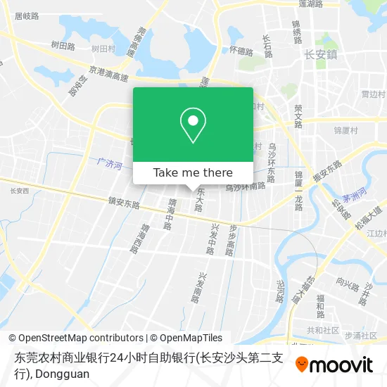 东莞农村商业银行24小时自助银行(长安沙头第二支行) map