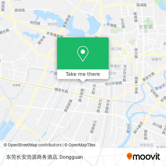 东莞长安浩源商务酒店 map