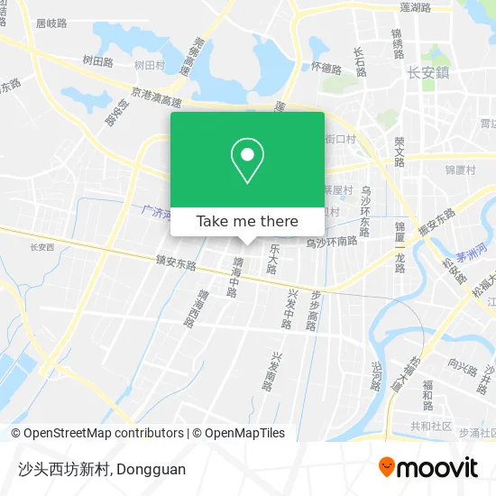 沙头西坊新村 map