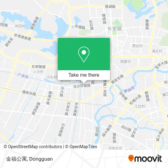 金福公寓 map