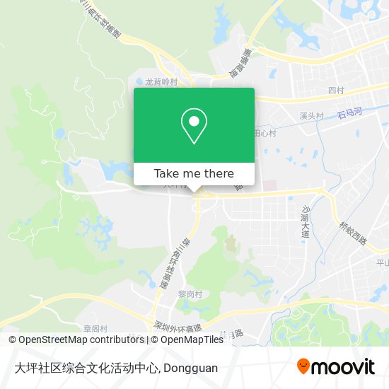 大坪社区综合文化活动中心 map