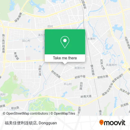 福美佳便利连锁店 map
