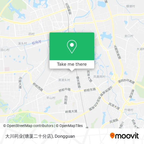 大川药业(塘厦二十分店) map