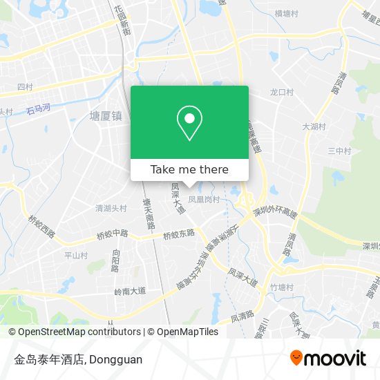 金岛泰年酒店 map