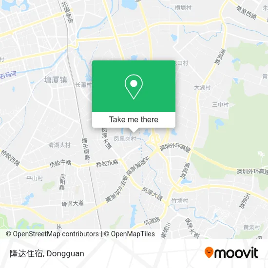 隆达住宿 map