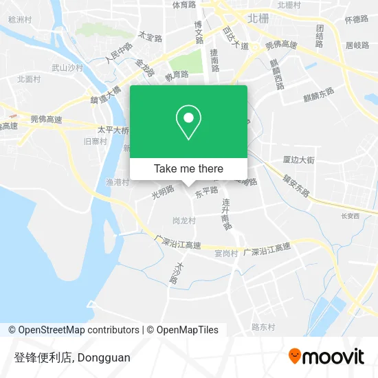 登锋便利店 map