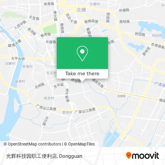 光辉科技园职工便利店 map