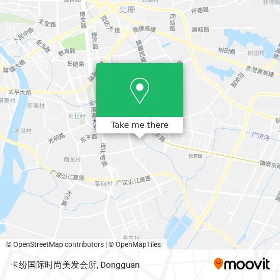 卡纷国际时尚美发会所 map