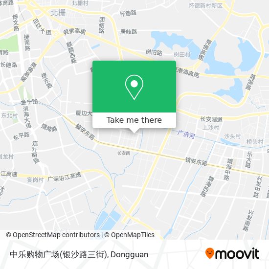 中乐购物广场(银沙路三街) map