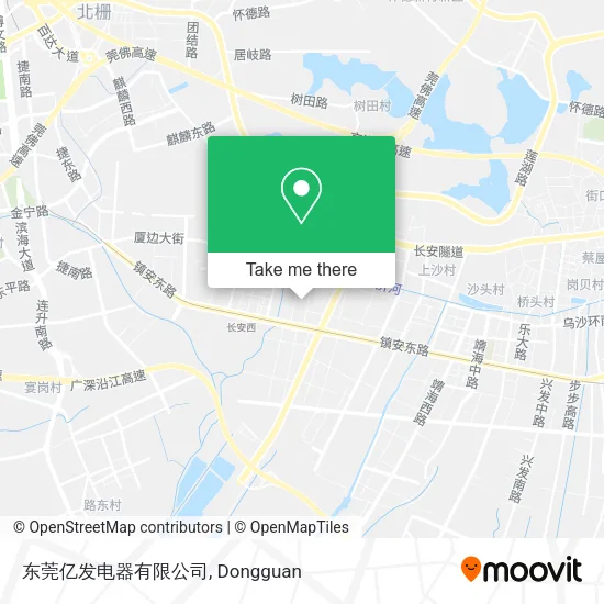 东莞亿发电器有限公司 map