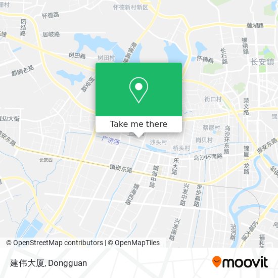 建伟大厦 map