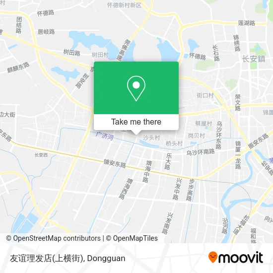 友谊理发店(上横街) map