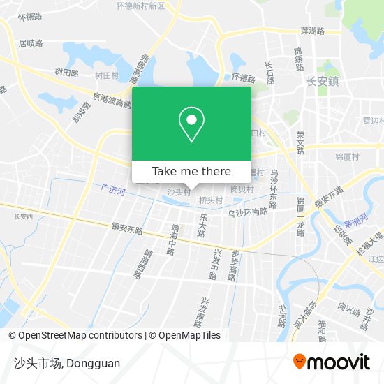 沙头市场 map
