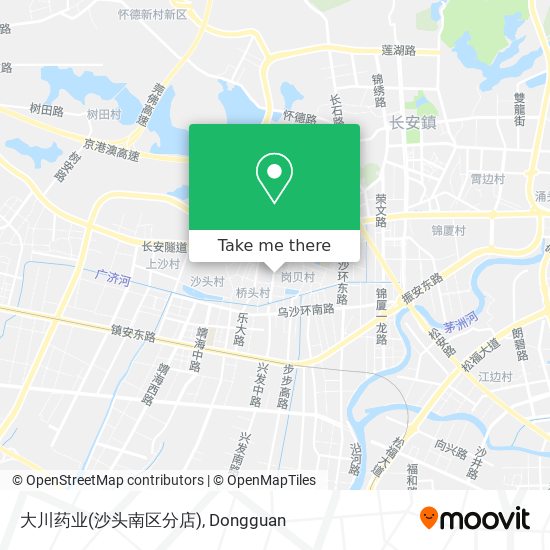 大川药业(沙头南区分店) map