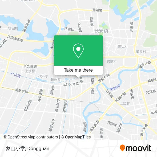 象山小学 map