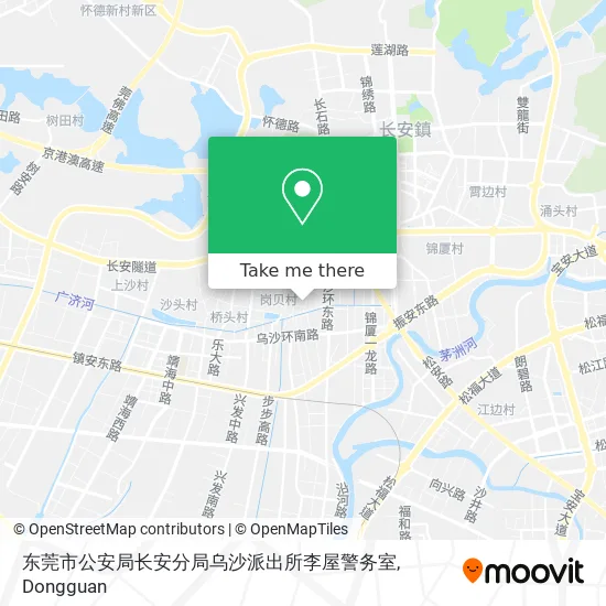东莞市公安局长安分局乌沙派出所李屋警务室 map