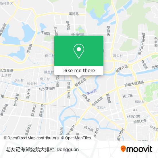 老友记海鲜烧鹅大排档 map