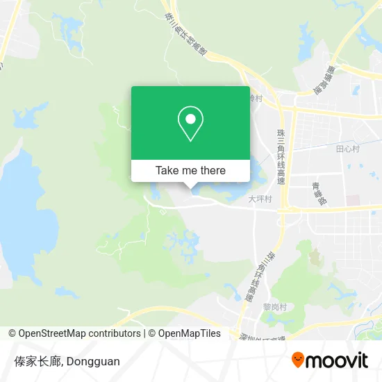 傣家长廊 map